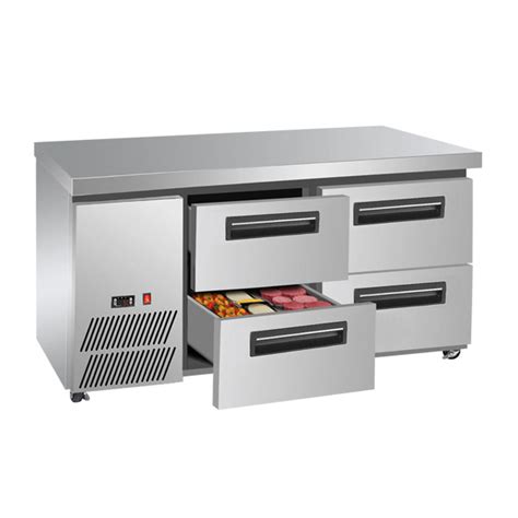 LBC150 Four large drawer Lowboy Fridge – VIP Refrigeration Catering & Shop Equipment