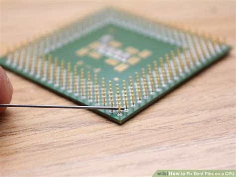 3 Ways to Fix Bent Pins on a CPU - wikiHow