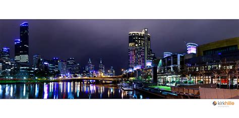 Melbourne Skyline Night Time by Furiousxr on DeviantArt