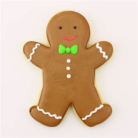 Large Gingerbread Man Cookie Cutter | Gingerbread man cookies, Man ...