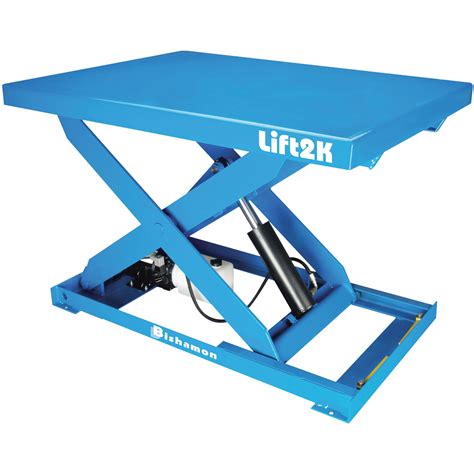 Bishamon Industries Electric Hydraulic Lift Table — 28in. x 48in ...