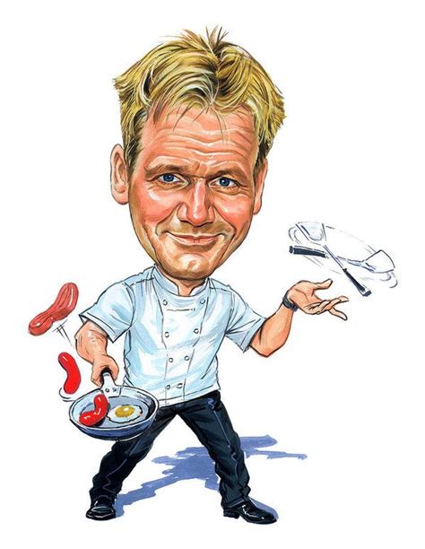 Gordon Ramsay Art Print by Art | Caricature, Funny caricatures, Gordon ...