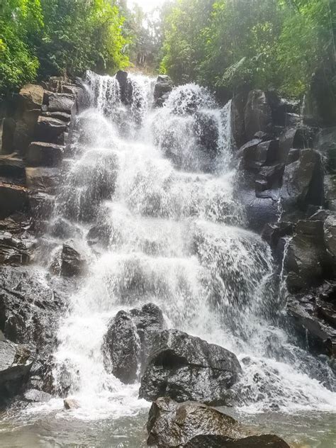 Beautiful Kanto Lampo Waterfall Stock Image - Image of background ...