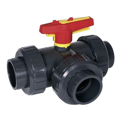 Praher 3-way Ball Valve S4 PVC-U - Praher Plastics Austria GmbH