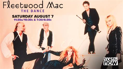 Catch Fleetwood Mac: The Dance – Saturday, August 7th at 11:30a/10:30c & 7:30/6:30c on TikiLIVE ...