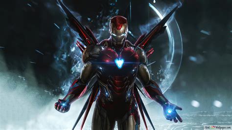 Iron Man Infinity Suit 4K wallpaper download