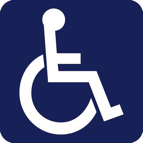 Download Handicap, Sign, Wheelchair. Royalty-Free Vector Graphic - Pixabay