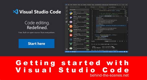 Getting started with Visual Studio Code | Behind The Scenes