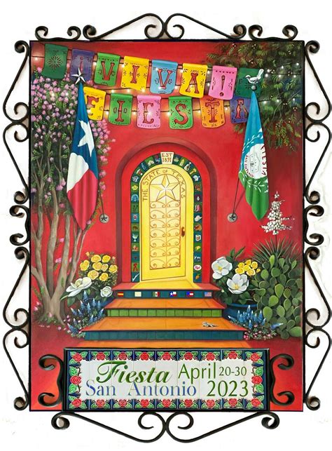 2023 Fiesta San Antonio official poster unveiled