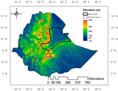 Ethiopia Climate Map