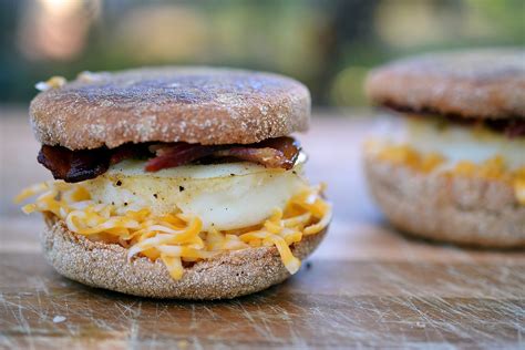 Easy Bacon, Egg, and Cheese Sandwiches · How To Cook A Breakfast ...