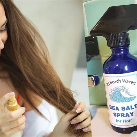 DIY Sea Salt Hair Spray for Beachy Waves - Beauty Crafter