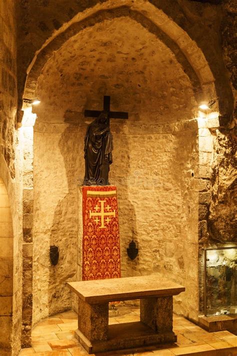 JERUSALEM, ISRAEL - April 2, 2018: Inside the Church of the Holy Sepulchre. Editorial ...