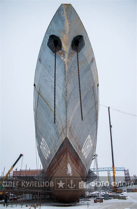 Kirov class battlecruiser Admiral Nakhimov in dry dock [986 × 1500] : r ...