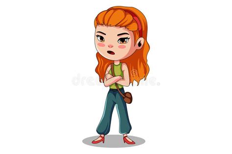 Girl Orange Hair Cartoon Bag Stock Illustrations – 101 Girl Orange Hair Cartoon Bag Stock ...