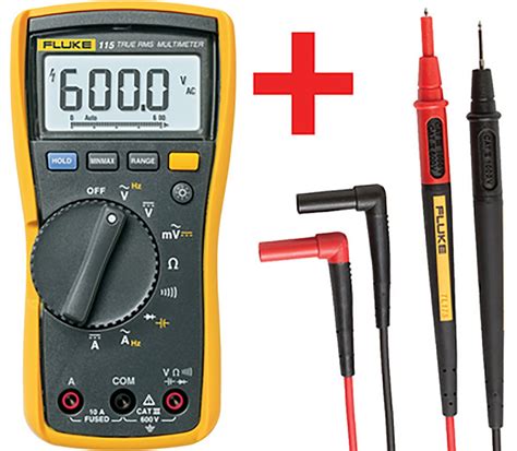 Fluke 115 TL175E | Fluke 115 Multimeter Kit With RS Calibration | RS