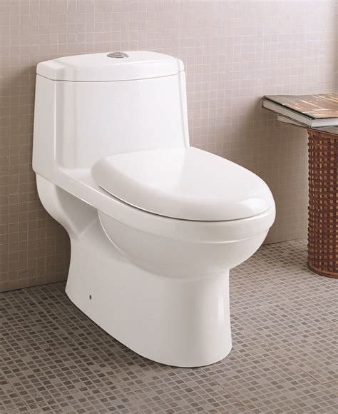 CUPC Comfort Height One Piece Ceramic Toilet with Dual Flush Technology-in Toilets from Home ...