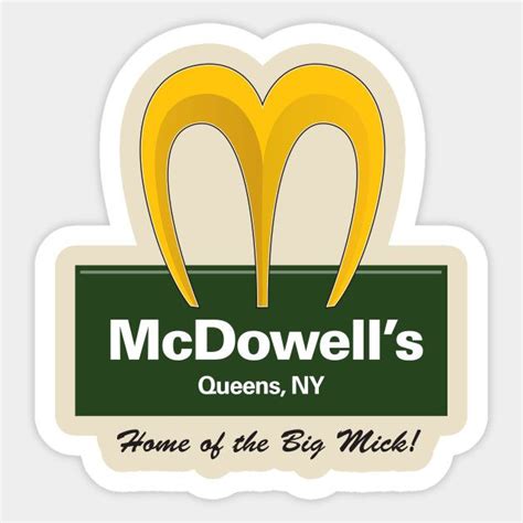 McDowell's | Stickers