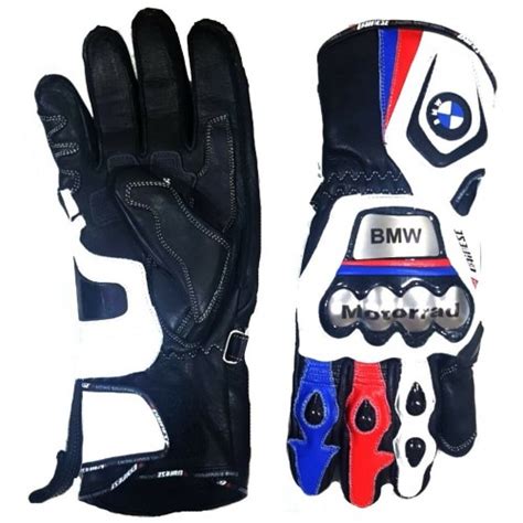 BMW Motorrad MotoGP Motorbike Motorcycle Leather Gloves All Sizes Available