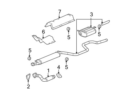 2005 Chevy Malibu Exhaust System Dimensions