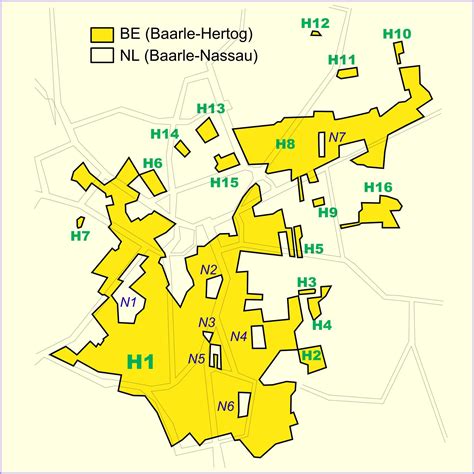 Baerle-Nassau, most complex enclave/exclave/border situation in the world. Prove me wrong! : r ...