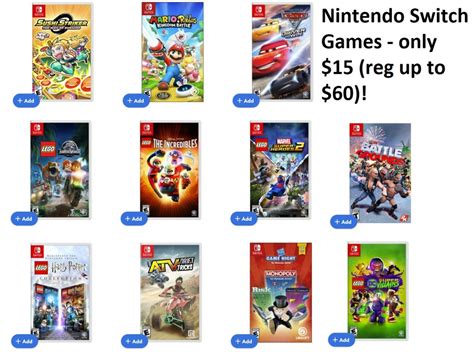 Walmart: Nintendo Switch Games – only $15 (Reg up to $60)! – Wear It For Less