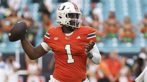 Miami Hurricanes QB Cam Ward nears 15,000-yard passing milestone – NBC ...