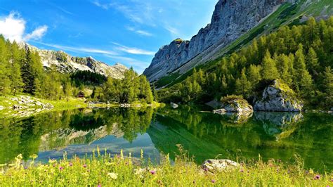 Lake Triglav Slovenia National Park Triglav Landscape Photos Wallpaper Hd 2560x1600 ...