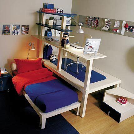 Un lit pour enfant qui concilie couchage et rangement 2 Diy Office, Home Office, Diy Lit, Ikea ...