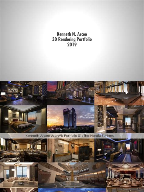 3D Rendering Portfolio | PDF