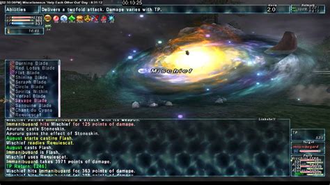 Ffxi skillchains