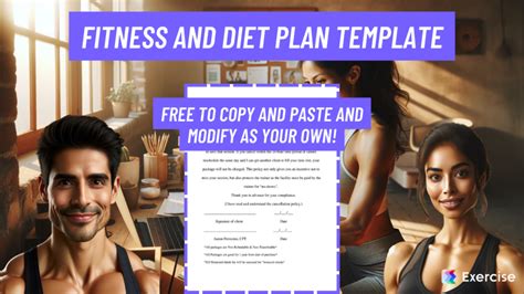 Fitness and Diet Plan Templates to Use With Clients (Free) | Exercise.com