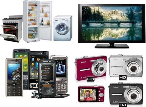 Different Electrical Gadgets And Electronic Products