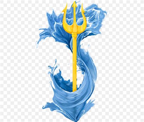 Trident Of Poseidon Trident Of Poseidon Zeus Greek Mythology, PNG, 421x698px, Poseidon ...