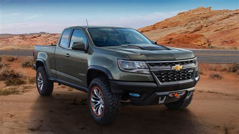 2016 Chevy Colorado Diesel: Specs And ZR2 Off-Road Concept From 2014 LA Auto Show