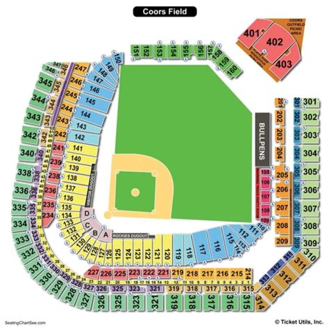 Colorado Rockies Seating Chart Map | Review Home Decor