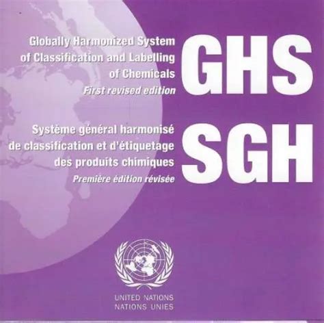 GLOBALLY HARMONIZED SYSTEM Of Classification & Labeling Of Chemicals (GHS) PC CD $124.99 - PicClick