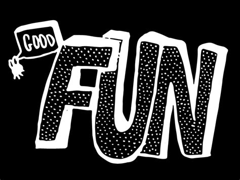 Good Fun - sticker design by Derek S. Moore on Dribbble