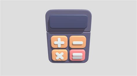 Calculator 3D models - Sketchfab