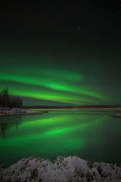 First Snow by Ronald Lafleur | Alaska northern lights, Scenery, Aurora ...