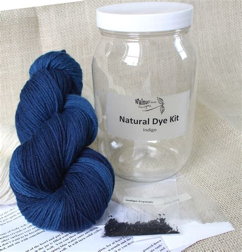 Indigo Dye Kit for Indigo Natural Yarn Dyeing with Natural | Etsy