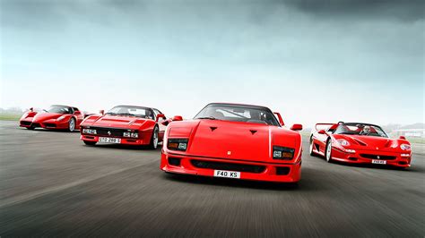 Ferrari Enzo, Ferrari F40, Ferrari F50, Ferrari 288 Gto, Car, Ferrari, Red Cars Wallpapers HD ...