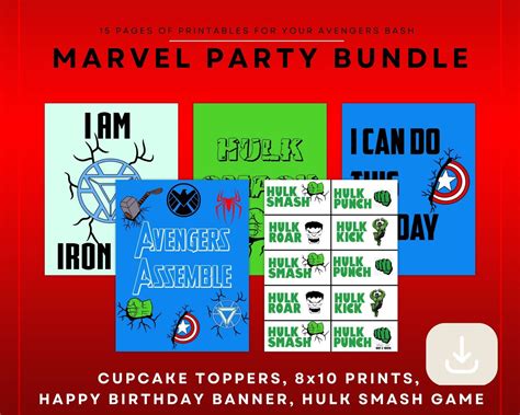 5 Avengers-Inspired Party Games - Party Like a Cherry