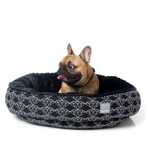 FuzzYard Black Diamond Reversible Pet Bed Medium