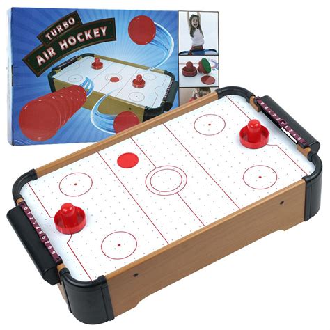 Trademark Games™ Mini Table Top Air Hockey With Accessories - 232472 ...