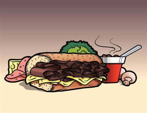 Roast Beef Sandwich Illustrations, Royalty-Free Vector Graphics & Clip ...