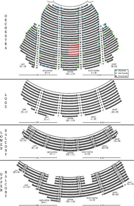 Beacon Theatre Seating Chart & Seat Information | TickPick