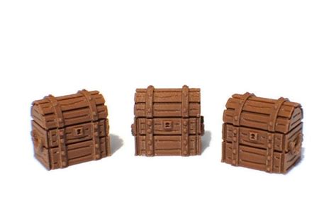 3-Pack DnD Terrain Treasure Chests Dungeon Terrain 28mm | Etsy