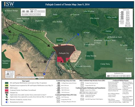 2nd Battle Of Fallujah Map