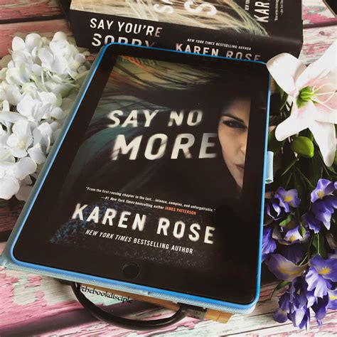 Say No More by Karen Rose - Romantic suspense-The Book Disciple